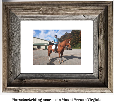 horseback riding near me in Mount Vernon, Virginia